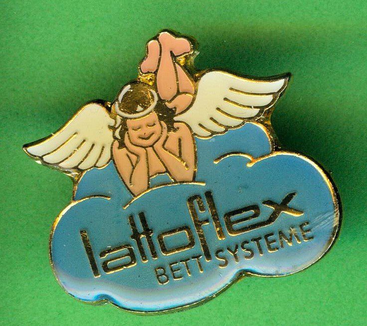 Plaketten & Abzeichen: lattoflex  Bett Systeme – Gebraucht aus Winterthur von Sammleroase