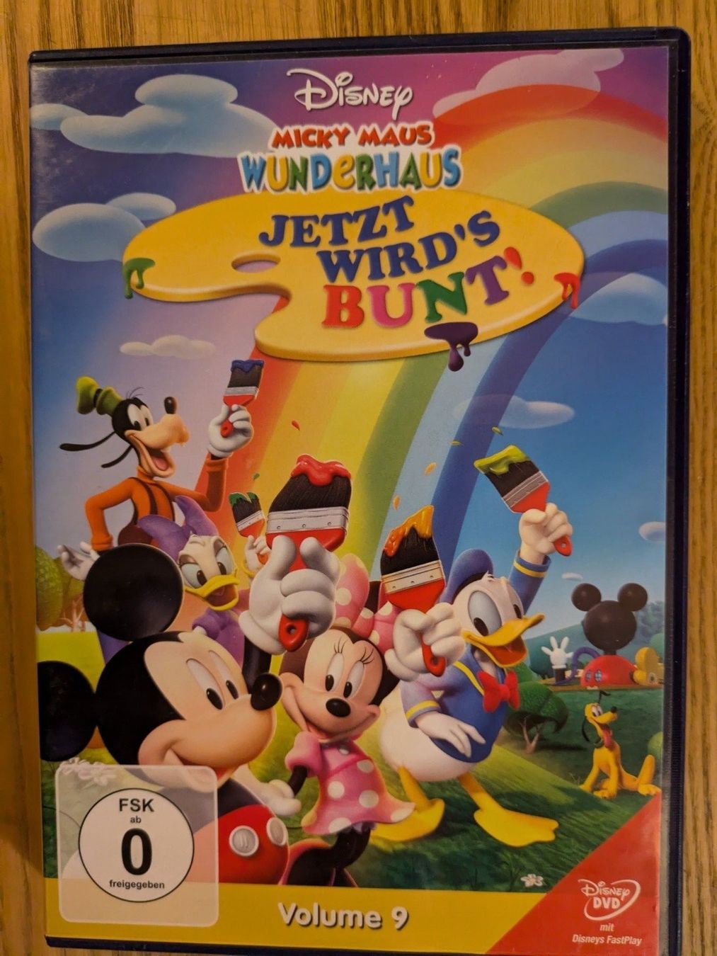 Tutti i DVDs: "Micky Maus Wunderhaus: Jetzt wird's bunt!" Vol.9 DVD – Usato da Männedorf venduto da Pacer19