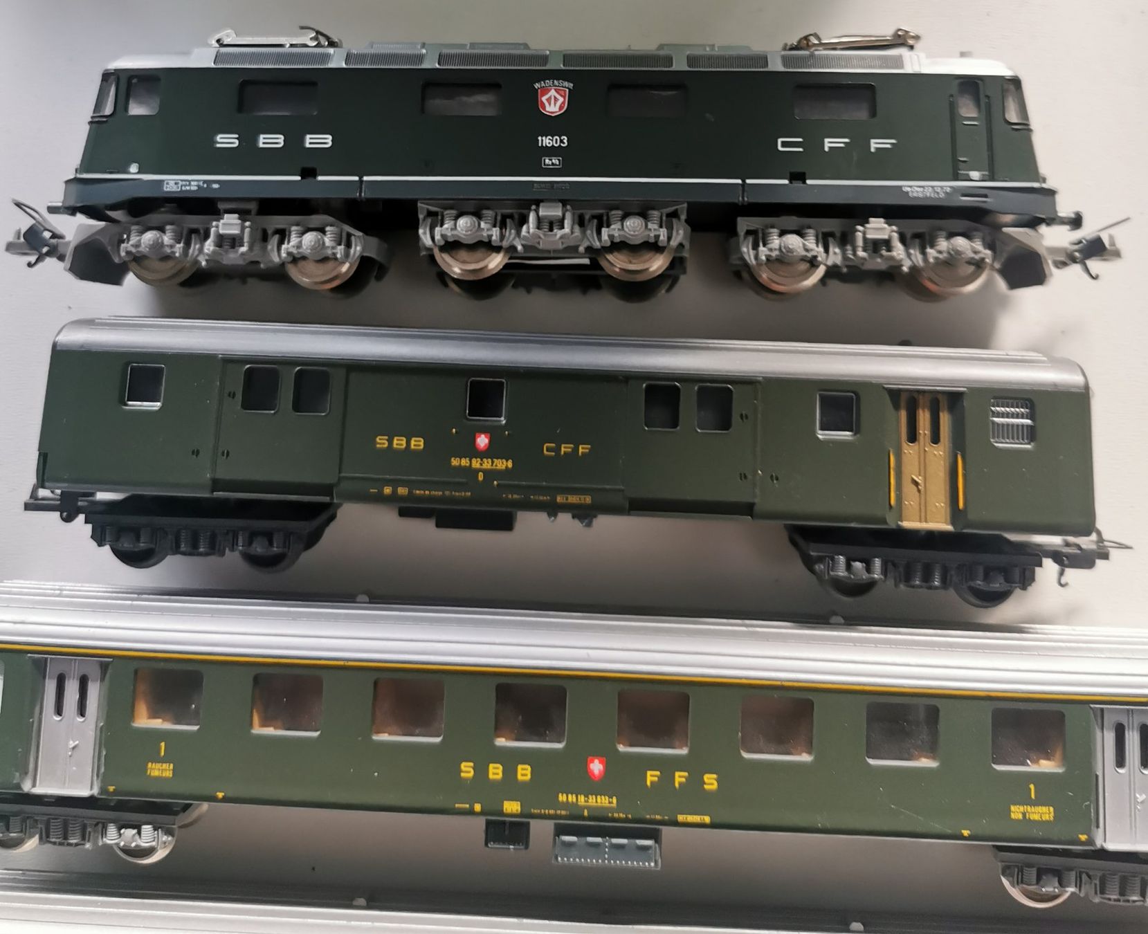Lima Modellini di ferrovie: Lima SBB Zug 5 Teilig – Usato da Waltenschwil venduto da Nitsud 1