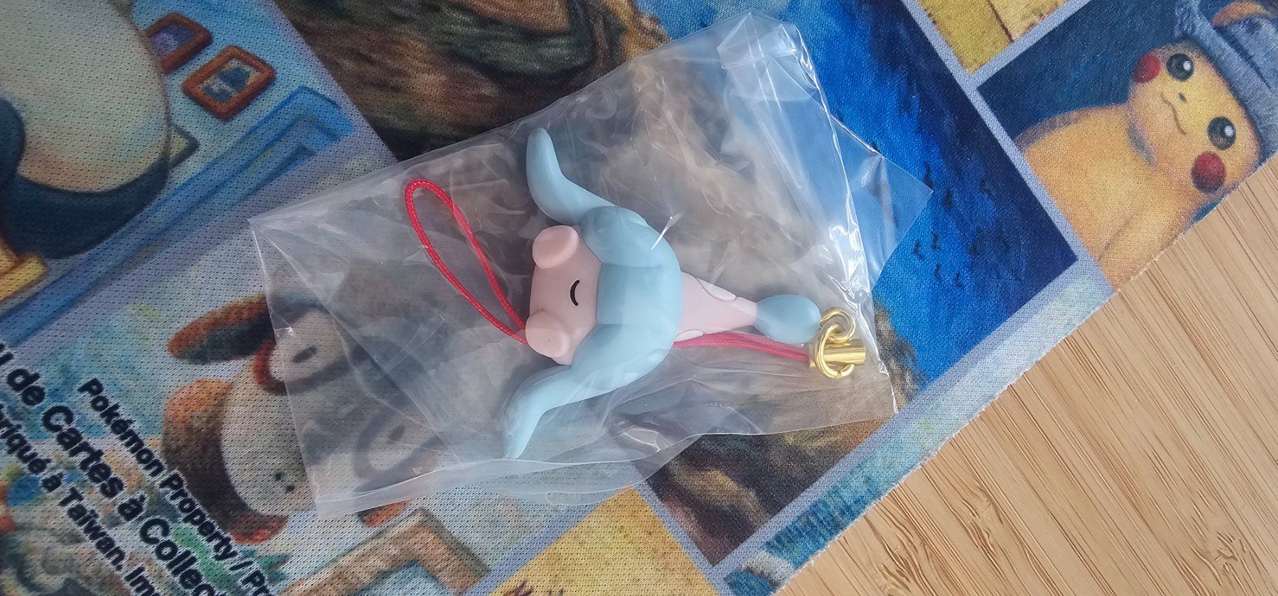 Pokémon Statuette: Psychic Pokemon Phone Charm Gacha - Hatenna – Nuovo e nell'imballaggio originale da Cham venduto da WFRRichter