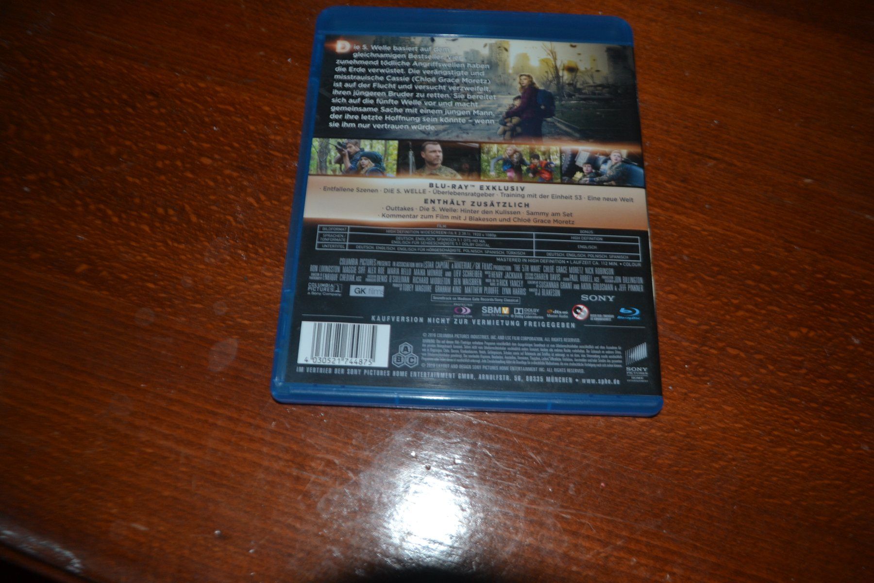 Tutti i DVDs: Die 5 Welle – Usato da Laupen ZH venduto da chefdom 1