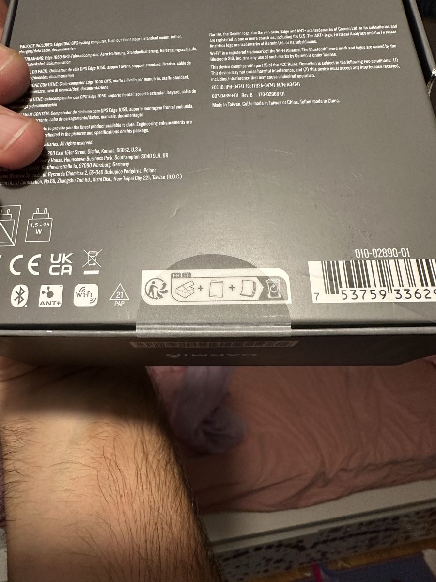 Garmin Computer & Messgeräte: Garmin Edge 1050 GPS ***NEU*** – Neu und originalverpackt aus Wallisellen von Angeleyes84 4
