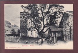 ADELBODEN - Kirche - Leute