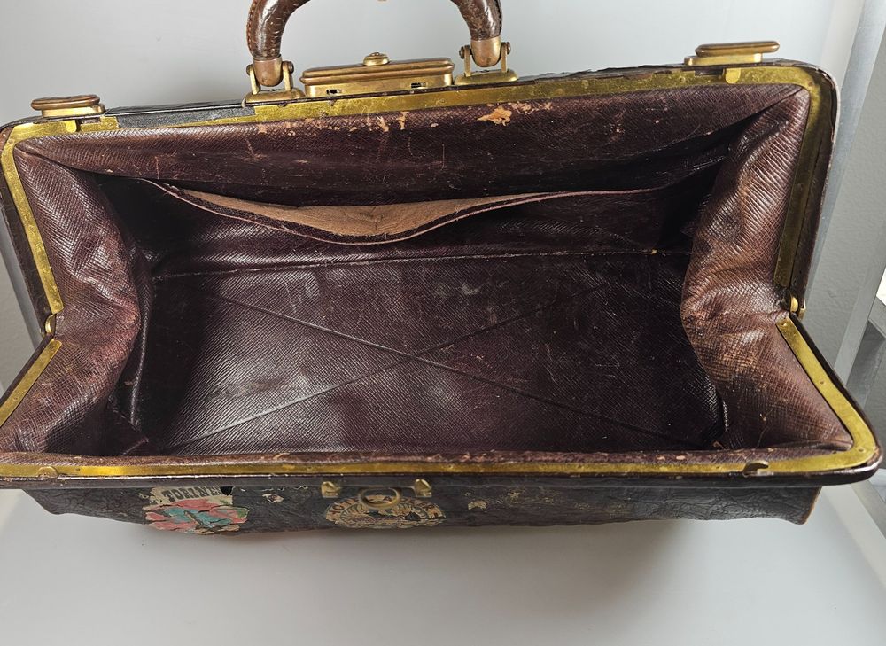 Arzttasche Leder Hebammentasche Leder Gebraucht Hebammentasche