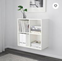 3 Eket Regal Kästen, weiss, wie neu
