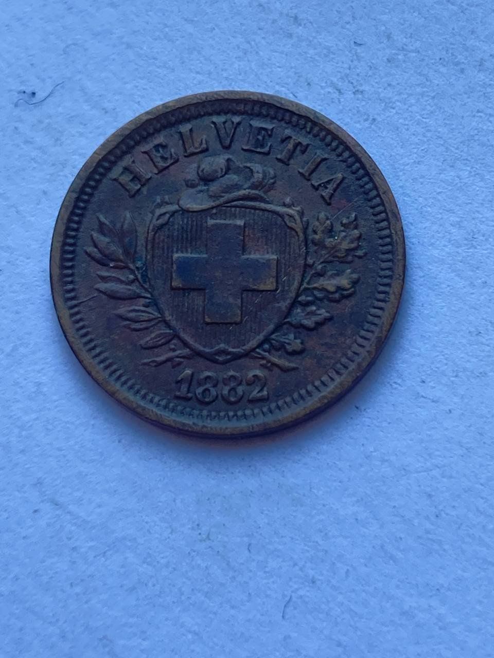 Tutti le monete: Schweiz 1 Rappen 1882 – Usato da Muralto venduto da manueldisaba01 2