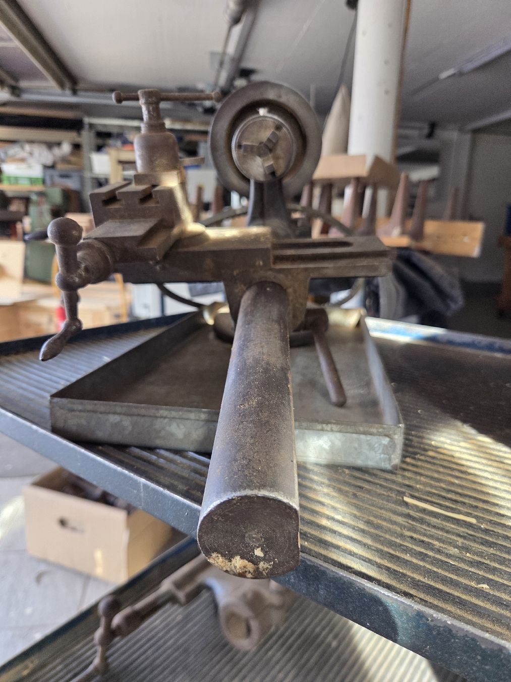 Alle Maschinen: Mini-Tischdrehmaschine. Alt. – Gebraucht aus Wetzikon ZH von Auswissafrica 1