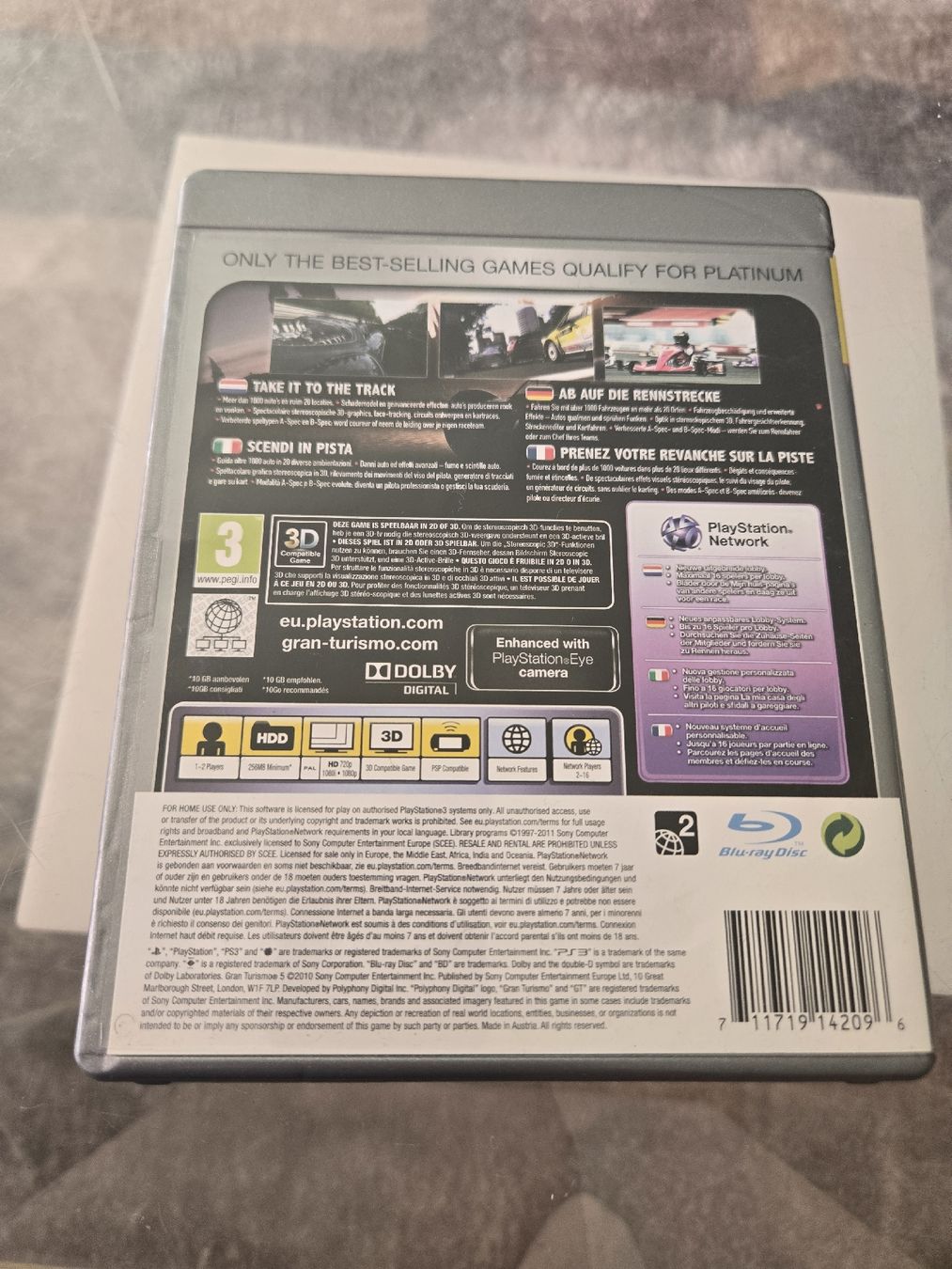 Giochi: Gran Turismo 5 PS3 – Usato da Bussigny venduto da Kfdlt 1