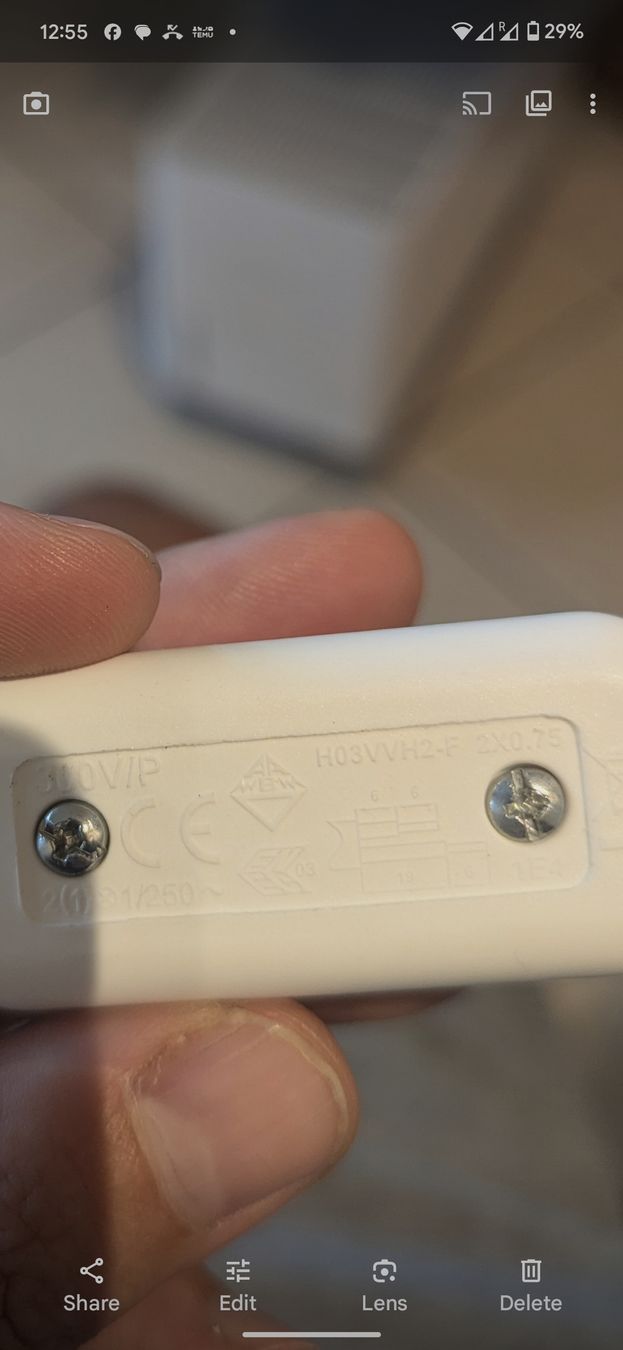 Schalter: White Light Switch - Perfect Condition! – Gebraucht aus Etzgen von Brato4452 1