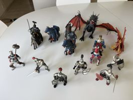 Ritter, Pferde und Drachen - Spielzeug 
