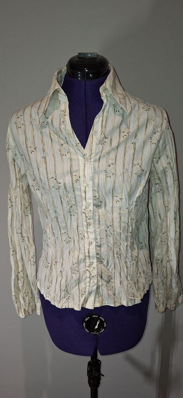 Tom Tailor Camicette: Tom Tailor Bluse im crackle Look – Usato da Diessenhofen venduto da Strubely