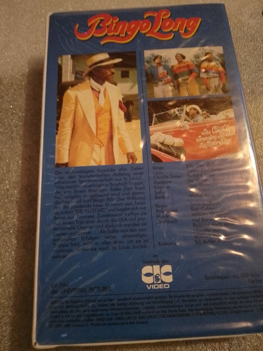 Tutti i VHS: Bingo Long CIC Video VHS 1123 – Usato da Remetschwil venduto da Hofiii 1
