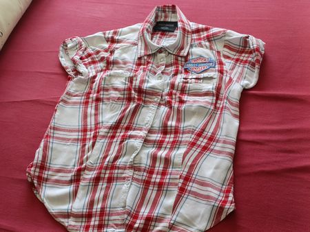 Belle Chemise Harley-Davidson à carreaux, taille M