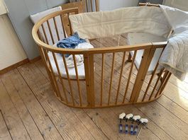 Stokke Kinderbett, Zubehör, Neupreis 850,-SFr.