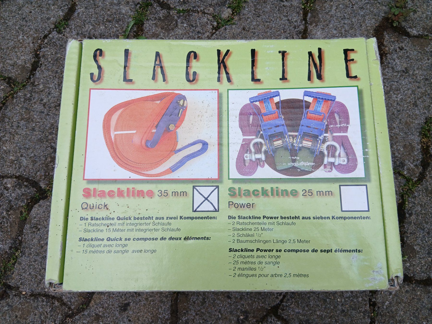 Slackline: Slackline Set Quick – Nuovo (secondo la descrizione) da Hittnau venduto da rem_pxl2