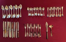 Christofle Besteck Set (Frankreich), versilbert