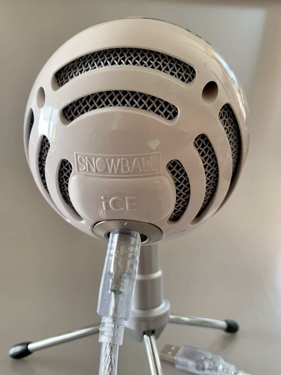 Microfoni: Snowball Blue microphones ICE – Usato da Männedorf venduto da palladio 2