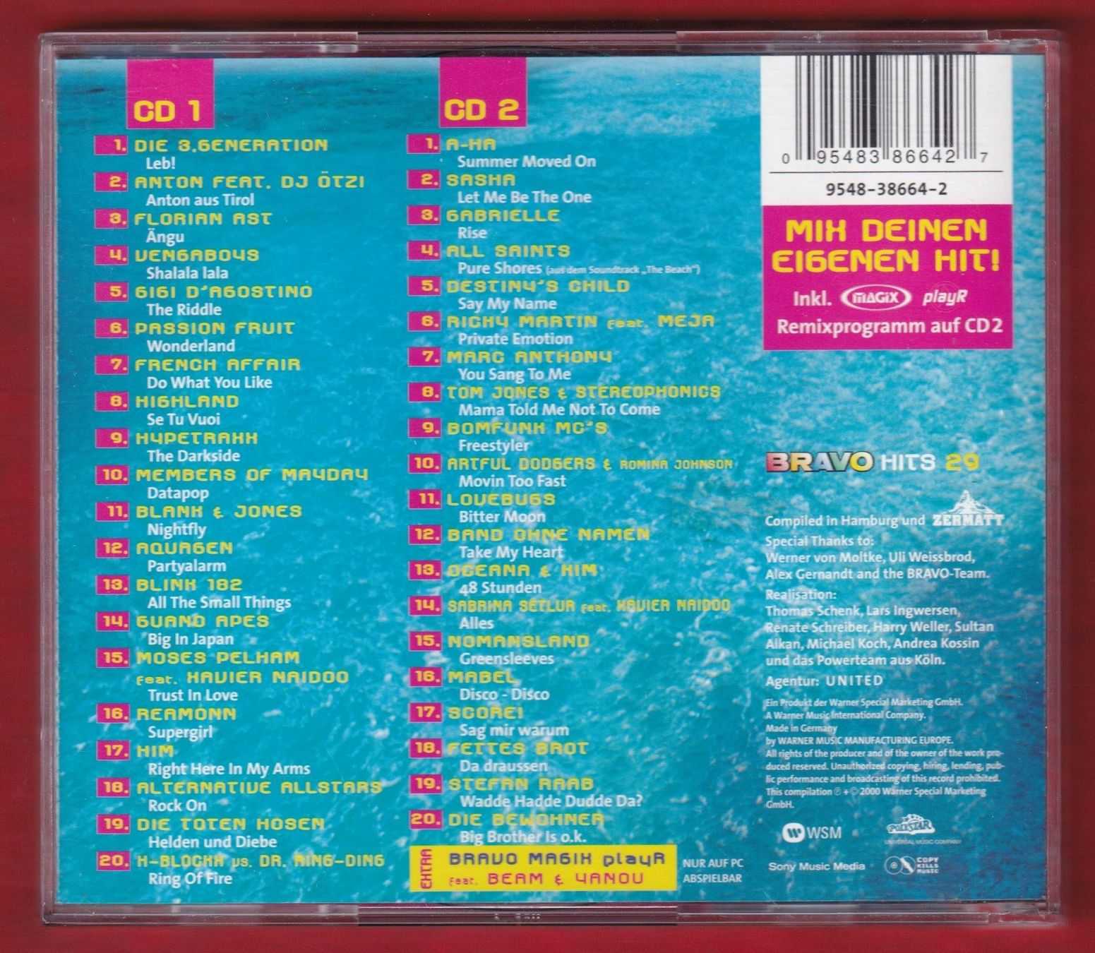 CD: Bravo Hits 29 (2 CD) – Usato da Zürich venduto da Pfluftl2000 1