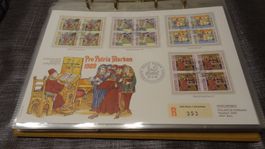 FDC 1989 Luxusbrief Pro Patria