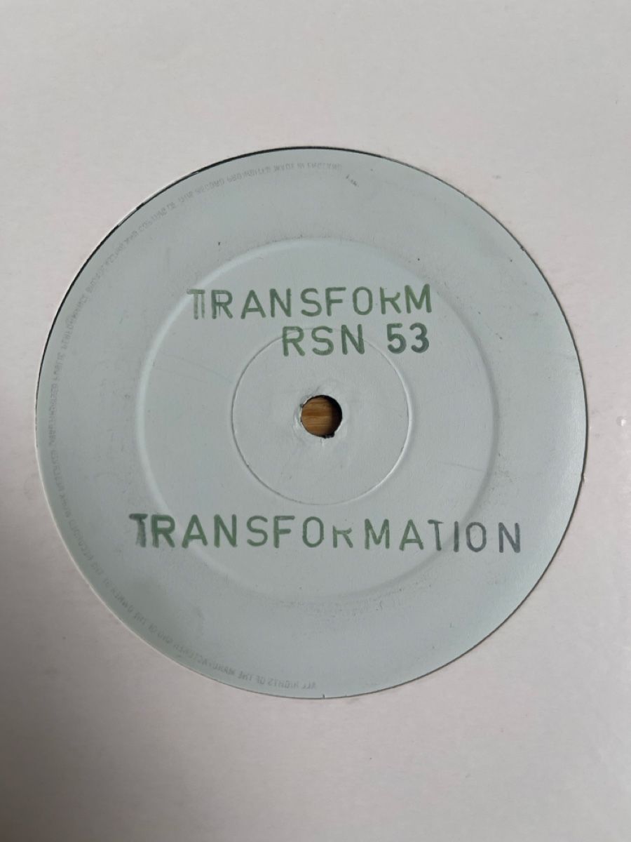 Dischi in vinile: Transform Trance White Label Promo Vinyl – Usato da Wangen b. Olten venduto da break72 1