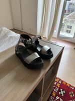 Platform sandals metallic Rave