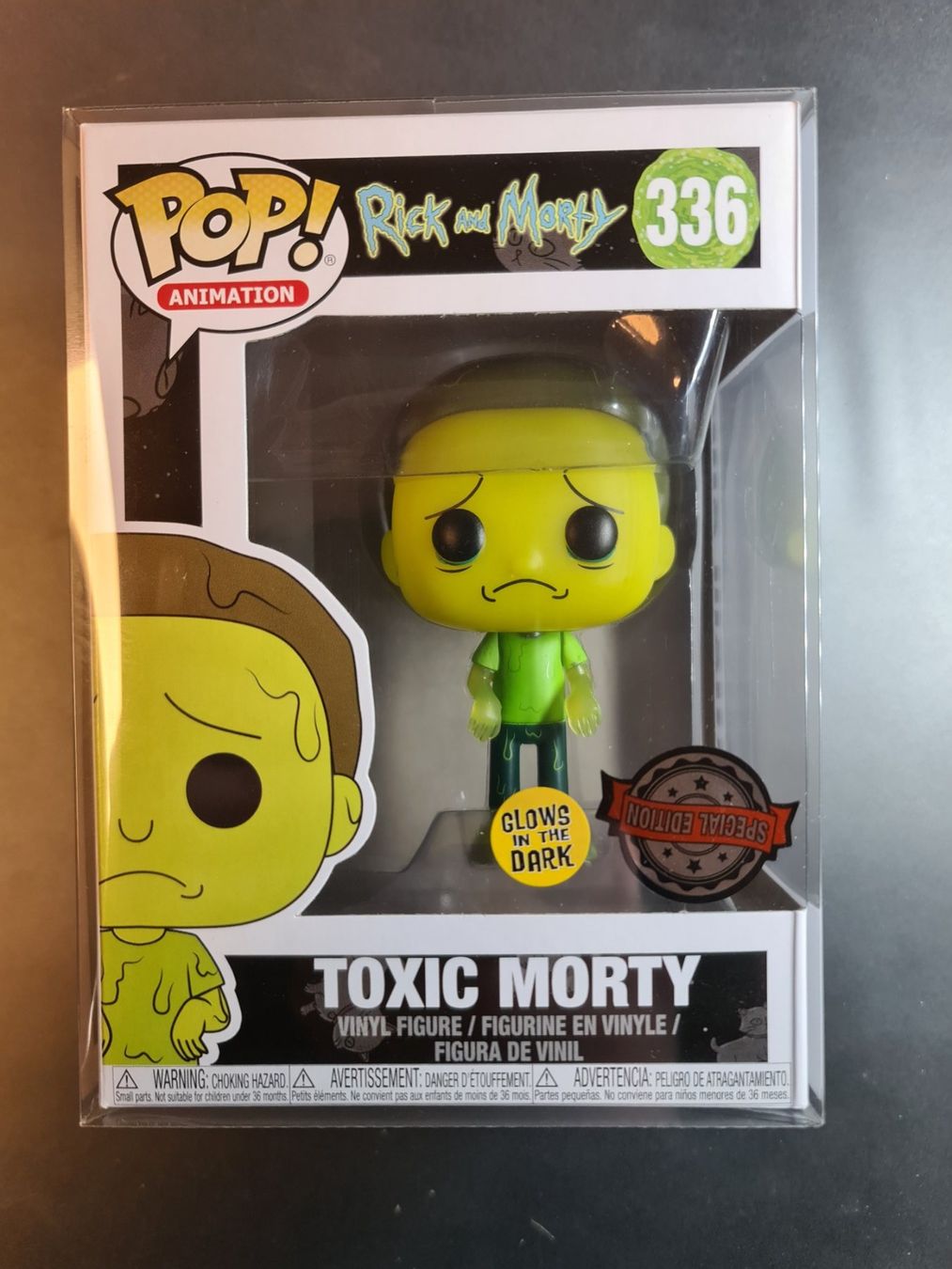 Funko Statuette: Funko Pop Toxic Morty Exclusive – Nuovo e nell'imballaggio originale da Elsau venduto da oli_2tdc