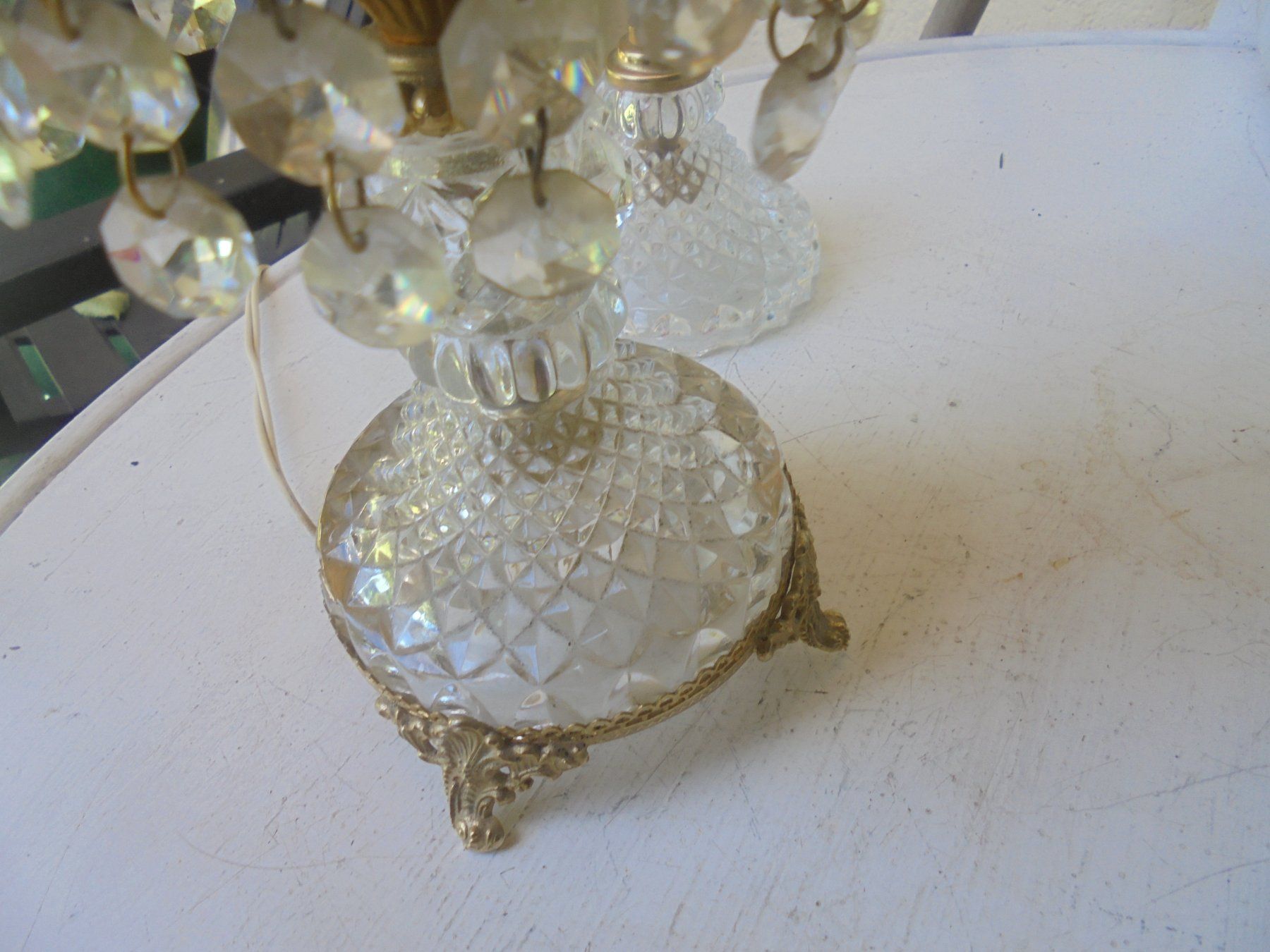 Lampade: Alte Tischlampe ca.1950 – Usato da Camorino venduto da Hunpete 7