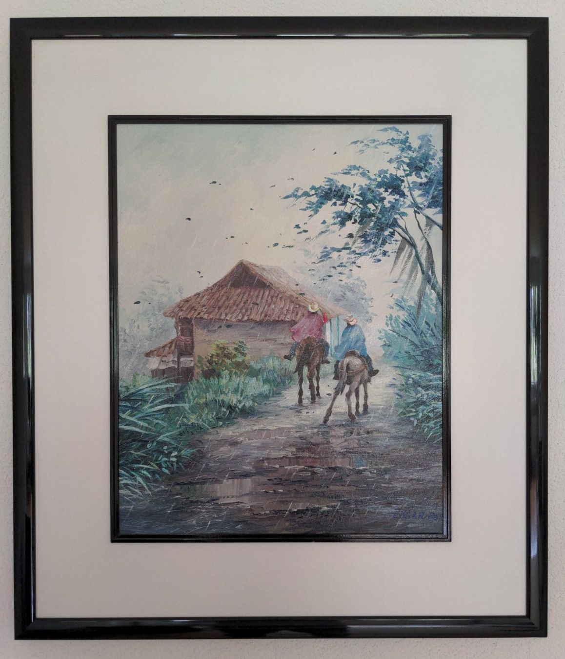 Dipinti: Oelbild aus Venezuela von Edgar Ivan Ramirez Hernandez – Usato da Rümlang venduto da Sunfish2