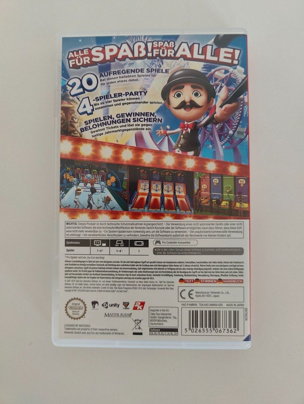 Nintendo Spiele: Carnival Games Nintendo Switch – Gebraucht aus Dintikon von  1