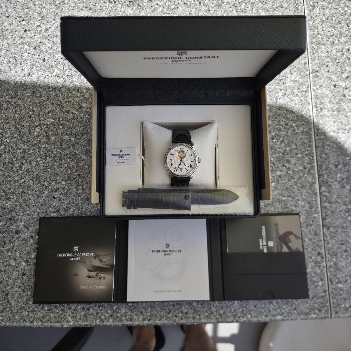 Frederique Constant Orologi: Frédérique Constant Classic Heart Beat – Usato da Cossonay-Ville venduto da JD-H