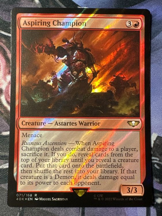 MTG Warstorm Surge Warhammer 40,000 209 NM Rare - Foto 12