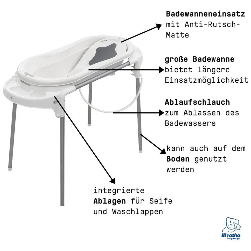 Rotho Vasche da bagno: Rotho Badestation Top Xtra – Usato da Heerbrugg venduto da Casertano87 3