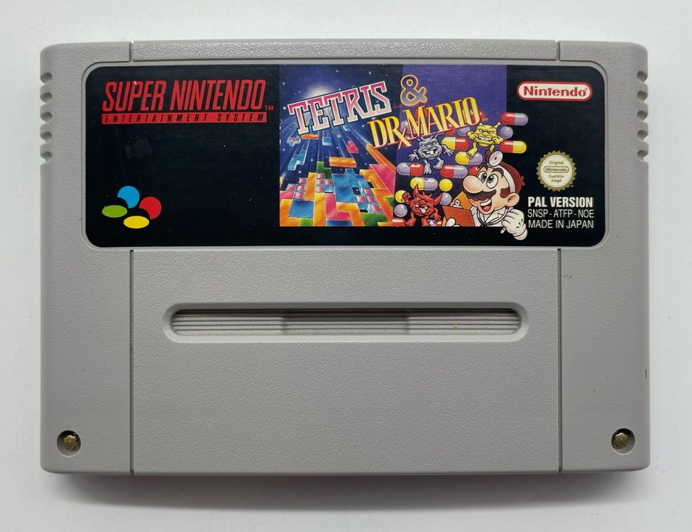 Tetris And Dr Mario Snes Modul Kaufen Auf Ricardo