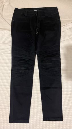 Pantaloni S neri Miss Miss effetto biker taglia 40-42 usati