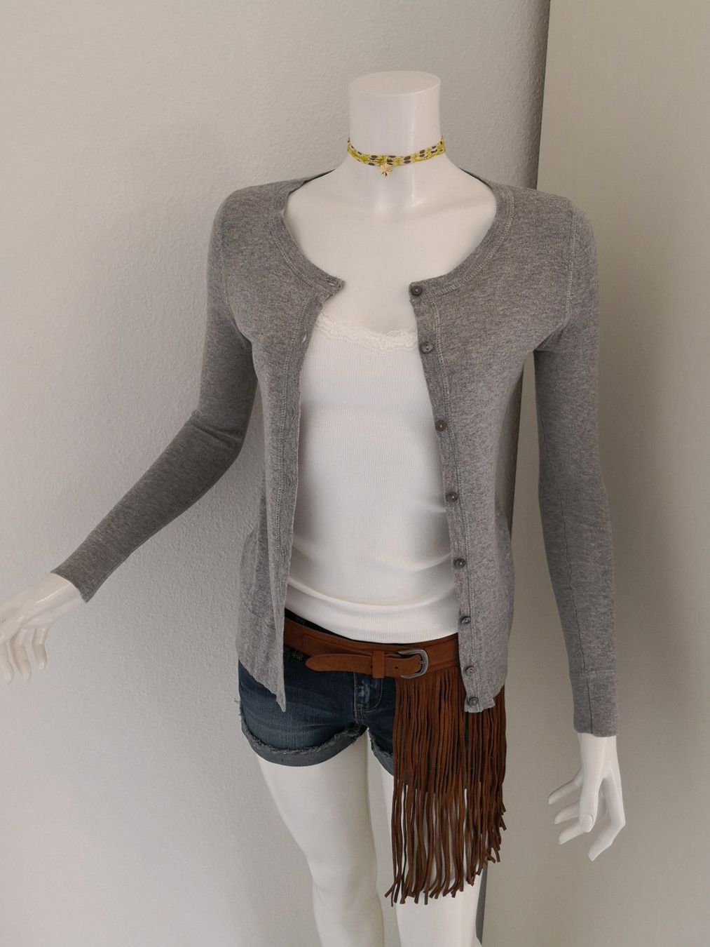 Mango Jacken: 🤩MANGO STRICK-JACKE GRAU & PERLMUTT-KNÖPFE NEU – Neu (gemäss Beschreibung) aus Olten von Naja-Twins-Twins 4