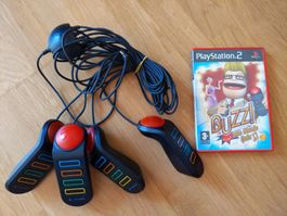 Buzz The Music Quiz PlayStation 2 mit 4 Buzzern