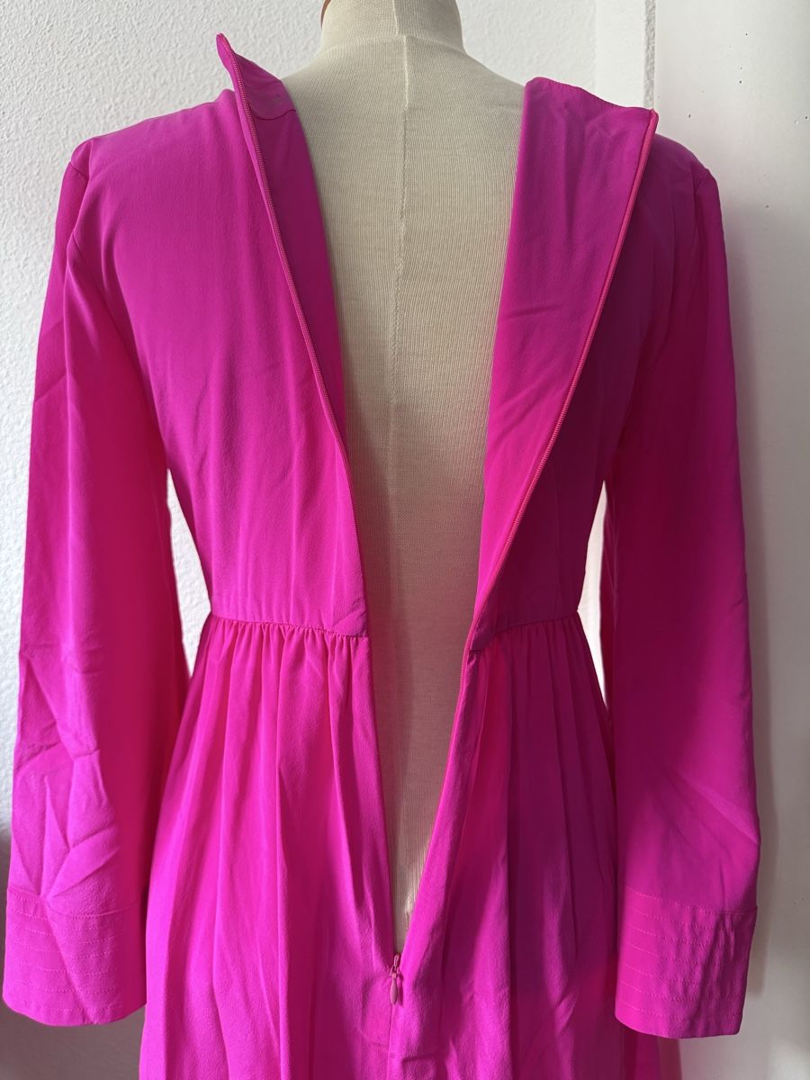 Kleider: Robe JADICTED magenta, taille S, soie elastan – Neu (gemäss Beschreibung) aus Morges von sandy069 3