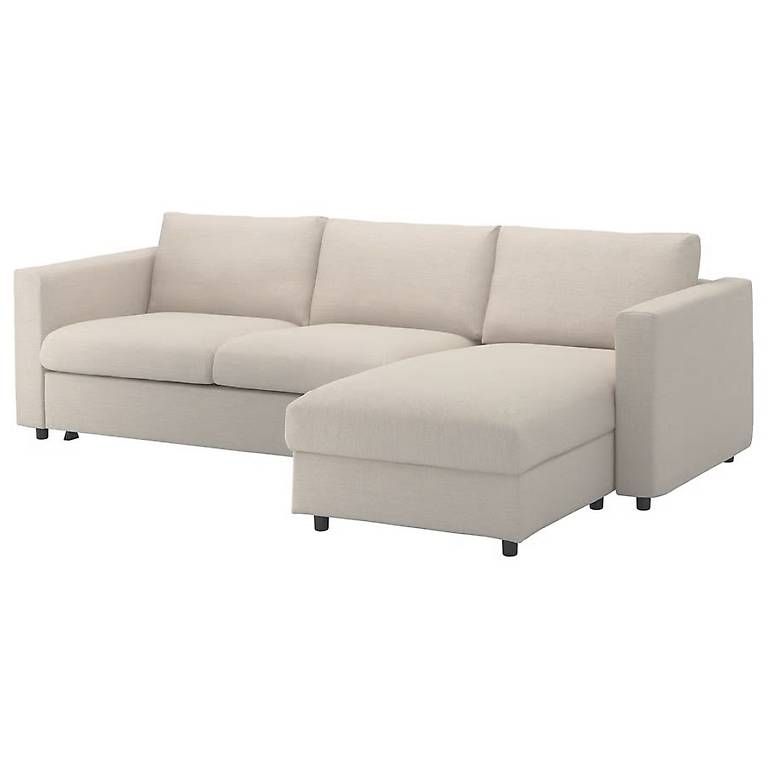 Sofas: Ikea Vimle  3er-Bettsofa mit Récamiere, Gunnared beige – Gebraucht aus Zürich von Naemizi