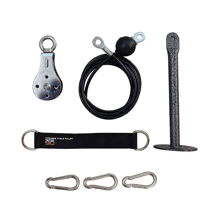 Hometrainer: Angles 90 Cabley Pulley Set Kabelzug neu – Nuovo e nell'imballaggio originale da Arlesheim venduto da FS_79