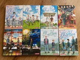 Blue Flag manga 1-8 français série complète très bon état