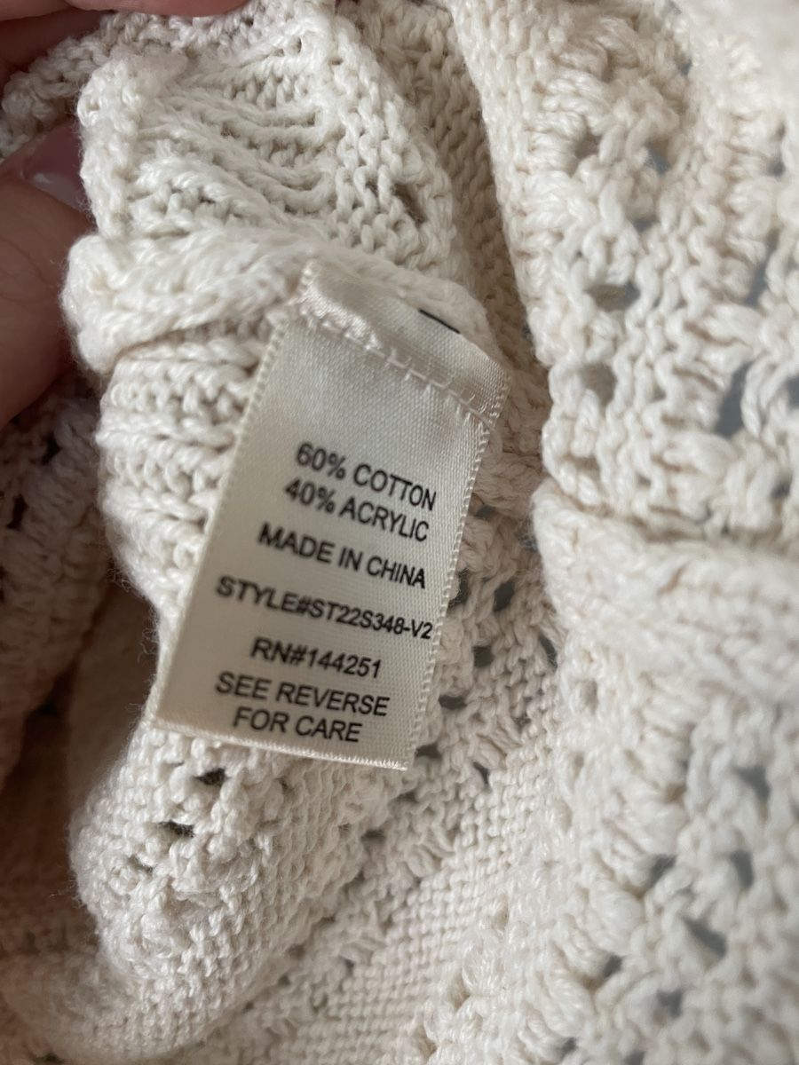 Camicette: crochet top cropped – Nuovo (secondo la descrizione) da Zürich venduto da M500ZH 2
