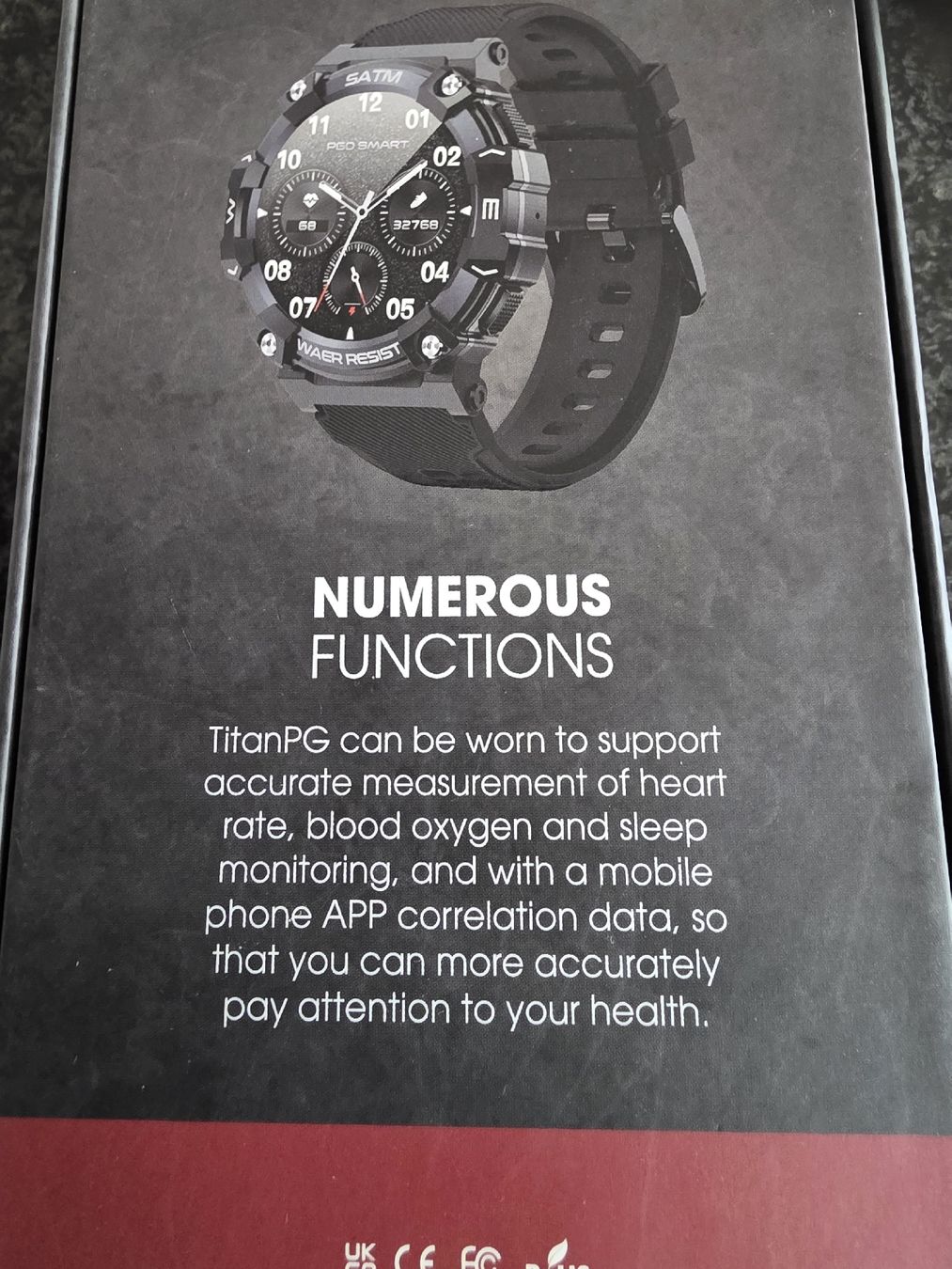 Smartwatch: Smartwatch Qinux Titan PG666 – Gebraucht aus Grosswangen von Bitubo 5