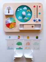 FR Lovevery Plan Ahead Weather Board Wetter-Plantafel Meteo