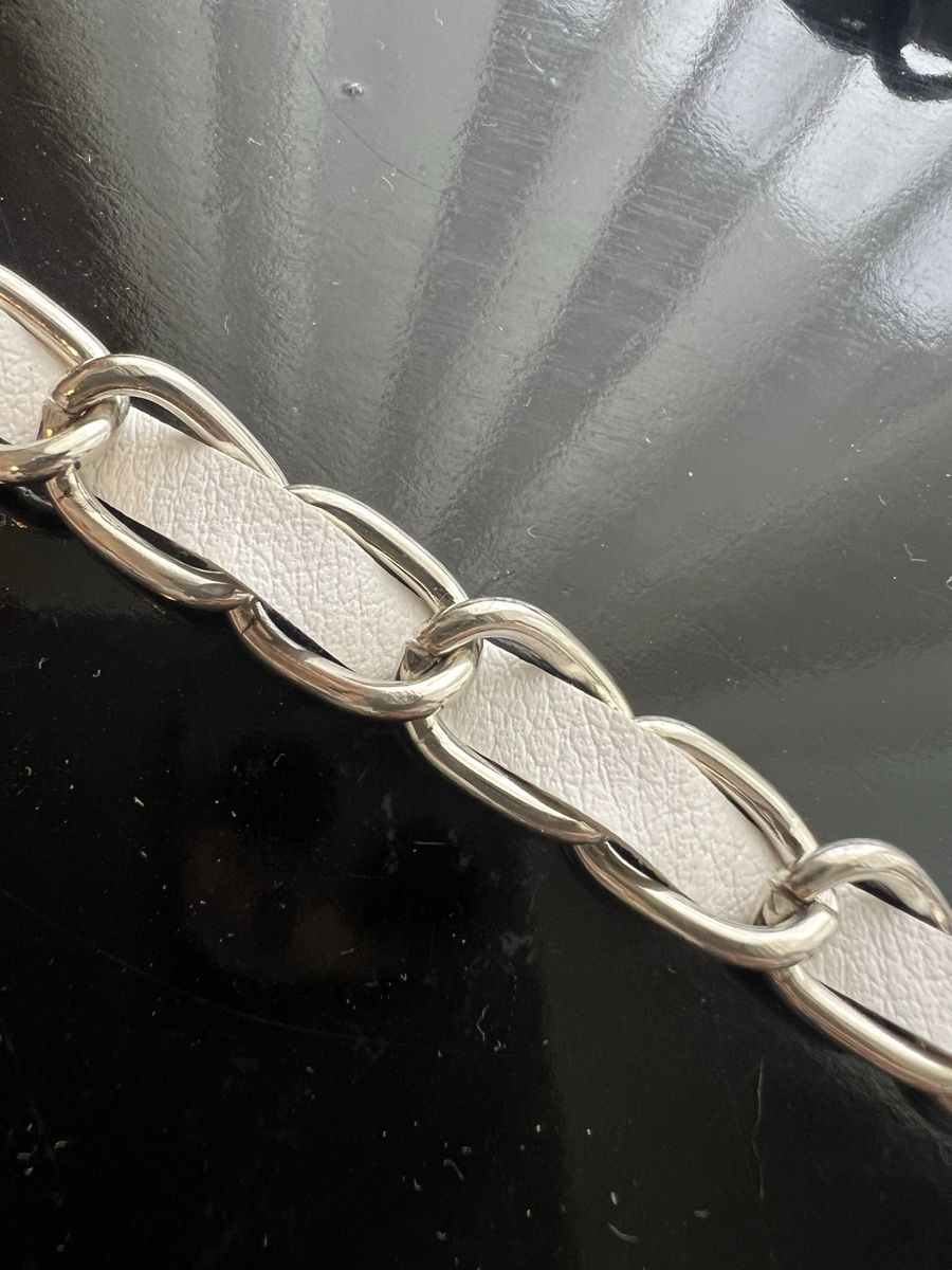 Catenine: Mobile Hülle Kette silber geflochten – Usato da Schönenberg ZH venduto da Bosh 2