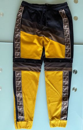 FENDI Tracksuit Training Detachable Joggers L Large NEUE