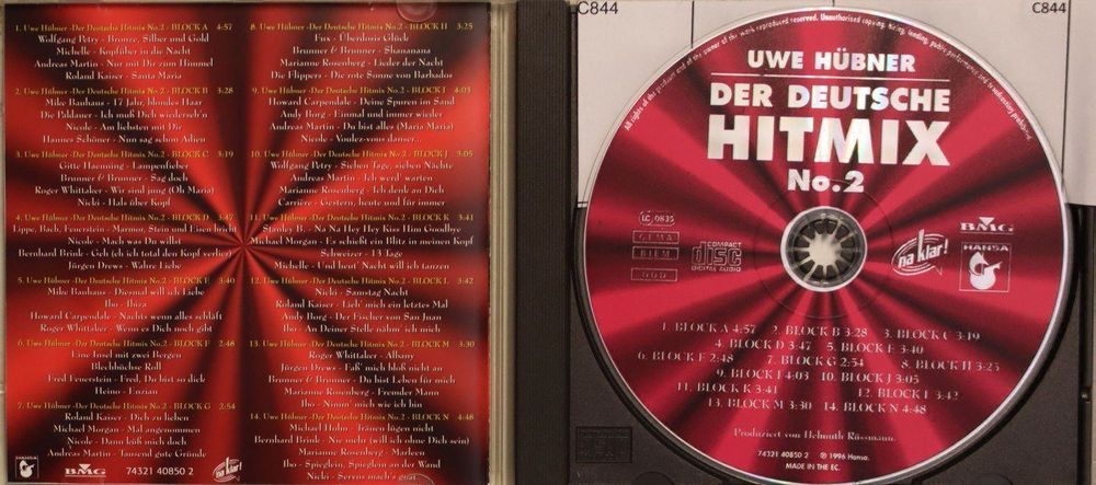 Der Deutsche Hitmix No. 2 | Kaufen Auf Ricardo