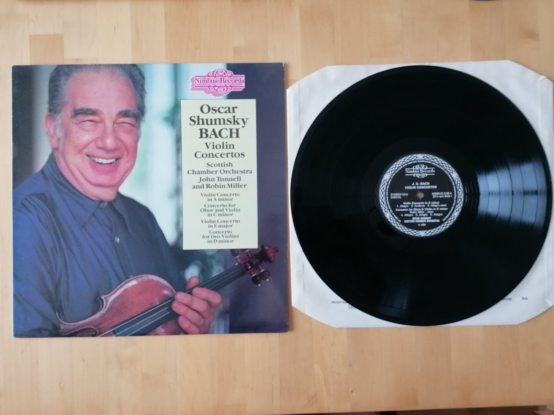 Dischi in vinile: J. S. Bach - Violin Concertos – Usato da Emmenbrücke venduto da WintoWin