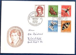 1955 - FDC Pro Juventute gelaufen