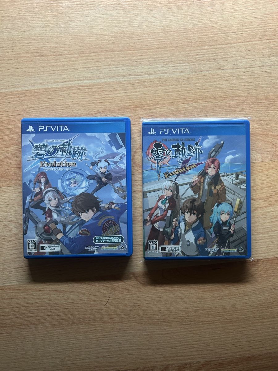 Sony Giochi: PS Vita Spiele Kiseki Evolution 2er Set JP – Usato da Schötz venduto da lor_z95g