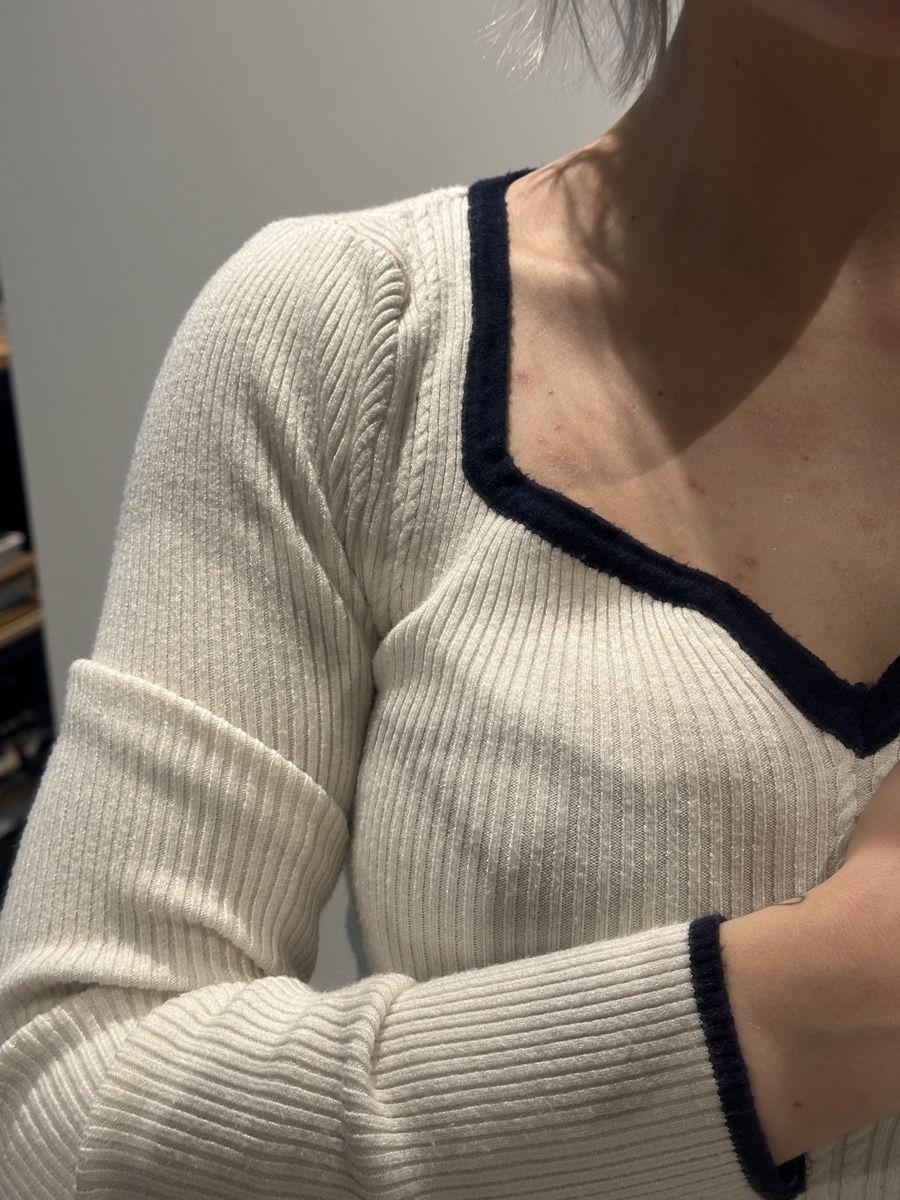 Maglioni & Felpe: Pullover in Creme/Navy, Grösse S, neuwertig – Nuovo (secondo la descrizione) da Ottenbach venduto da Irinaberther 1